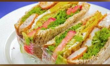Sunshine Bakeries_Cajun shrimp and Avocado Oat Sandwich_1200 x 460